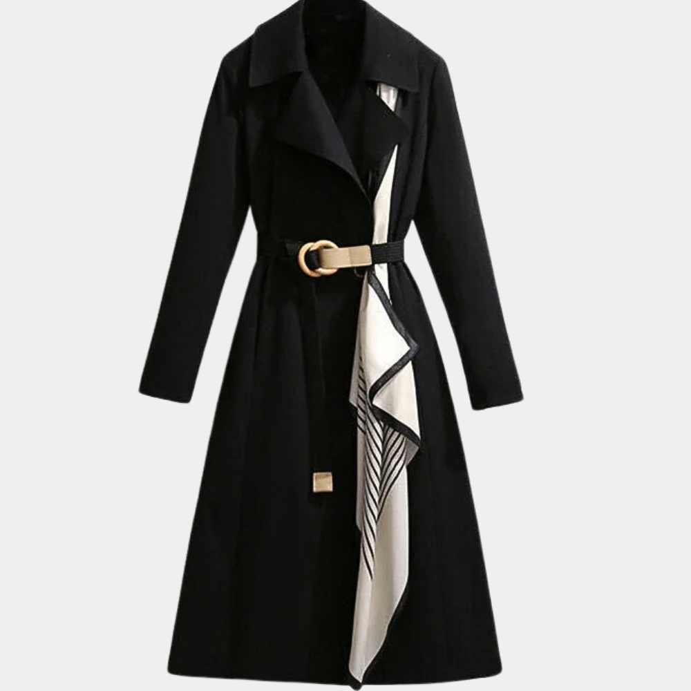 Aurembiaix - Luxe dames trenchcoat met elegante riem voor de zomer