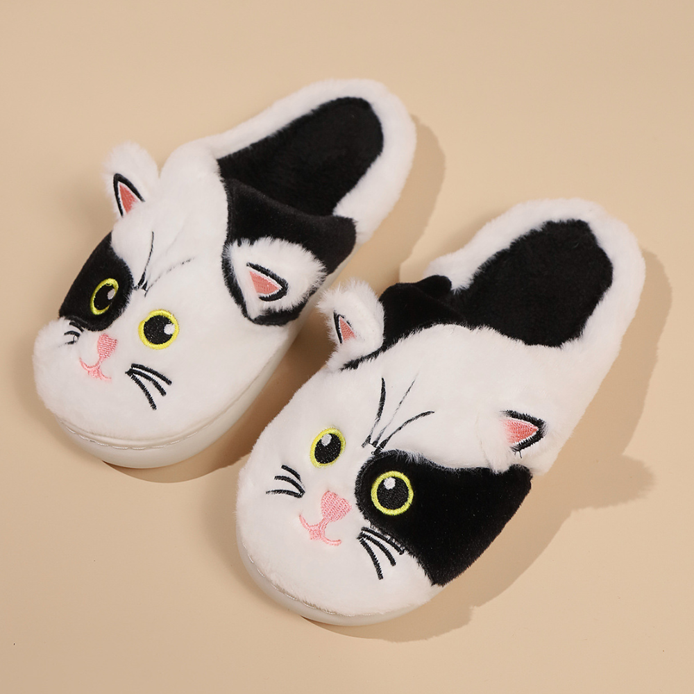 MEGLENA - Duurzame Pluizige Zomerpantoffels voor Dames