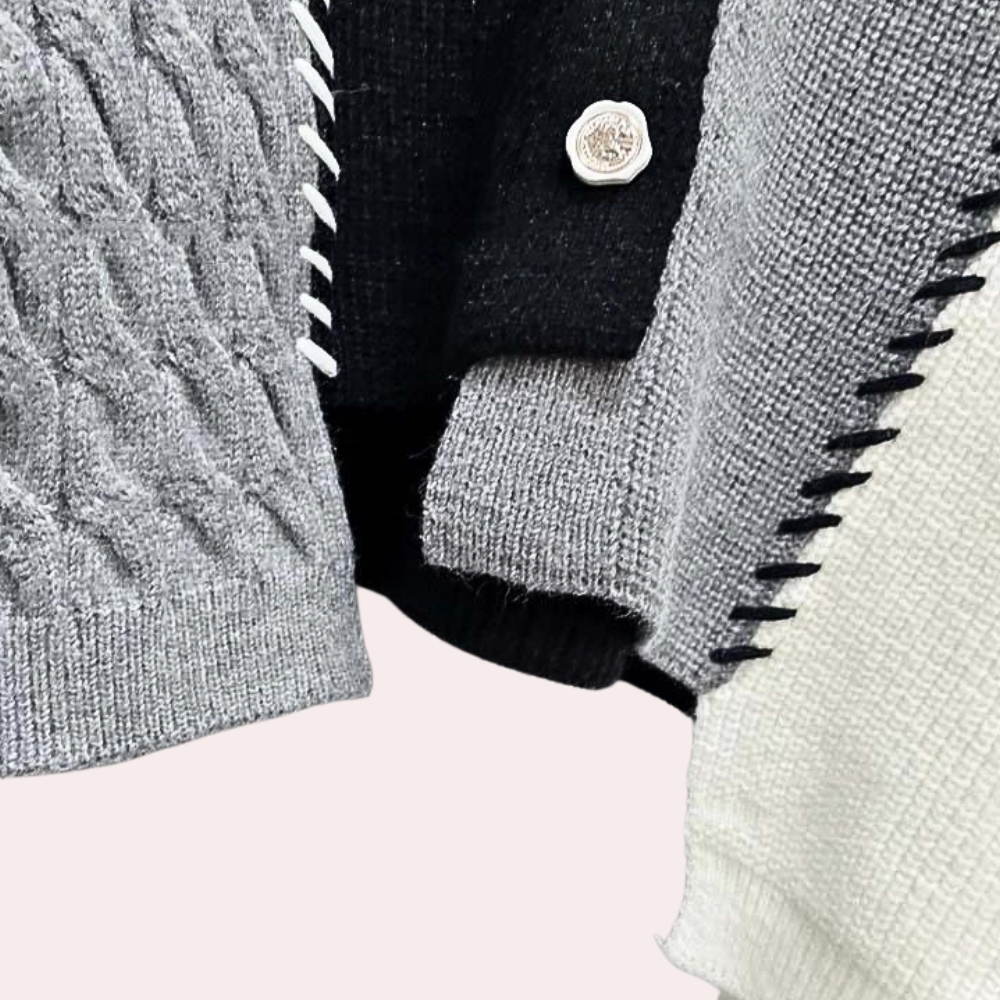 QUINLAN - Trendy en Comfortabel Gebreid Damesvest voor de Lente en Zomer