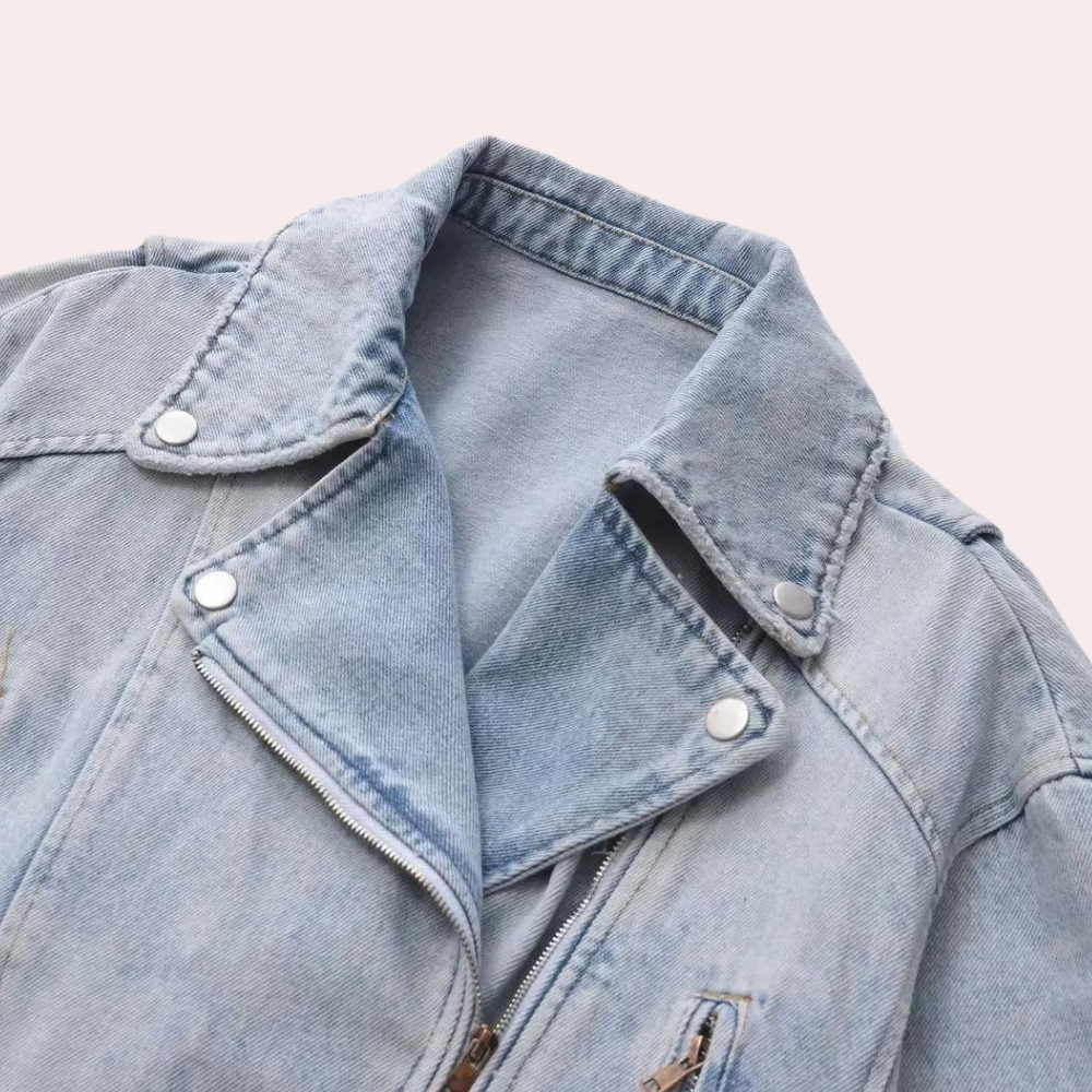 MAILE - Stijlvolle Zomerse Denim Jas voor Dames