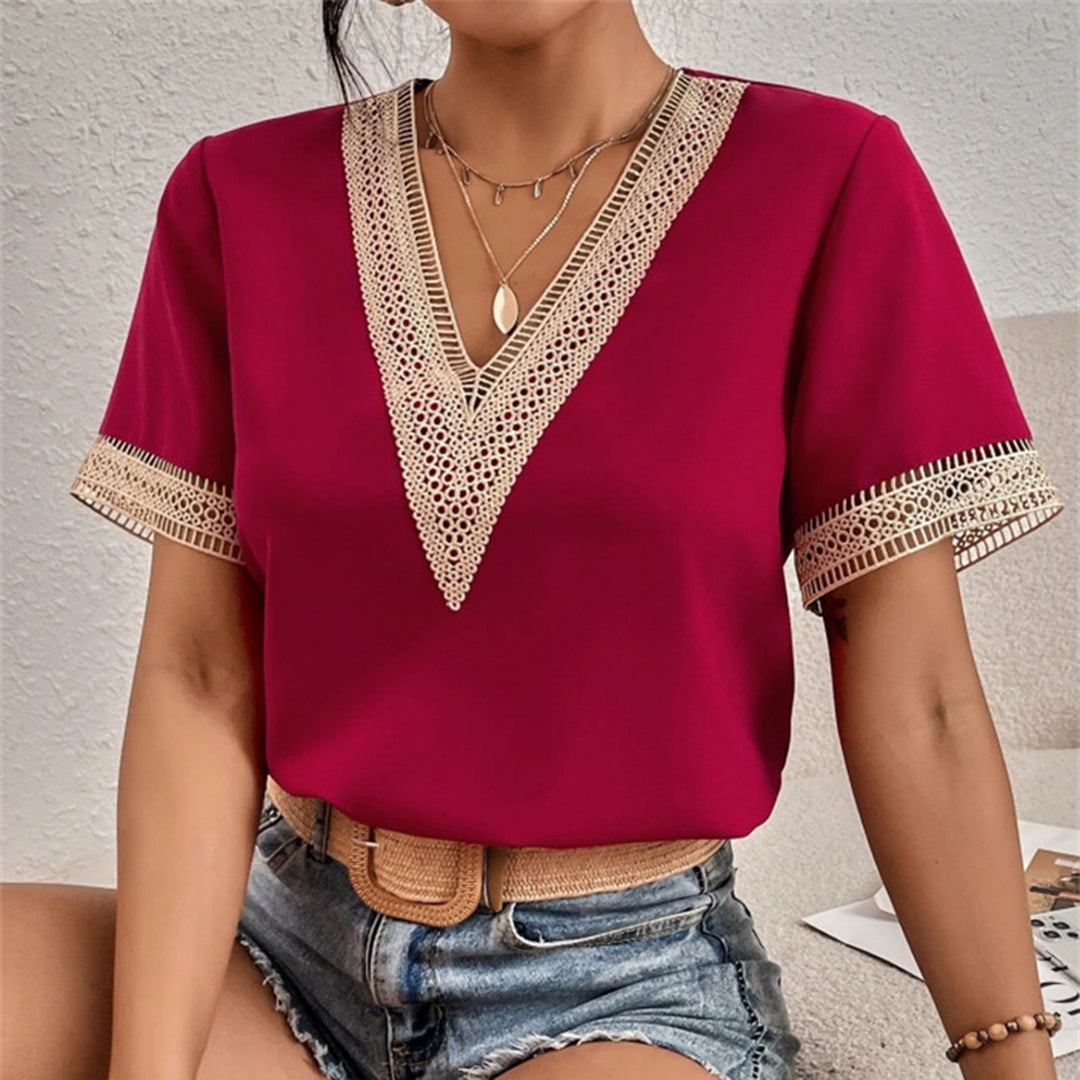TANJA - Elegant dames t-shirt voor de zomer