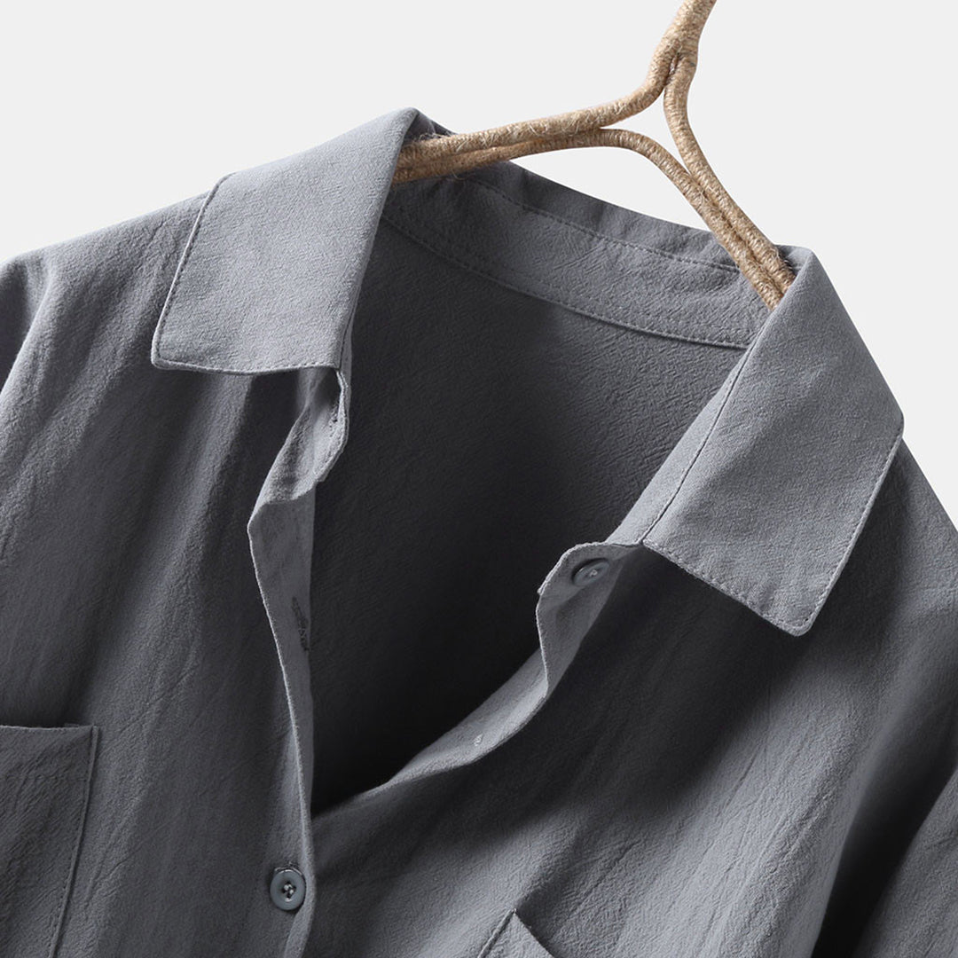 DAPHNE - Luchtige blouse met lange mouwen voor de zomer