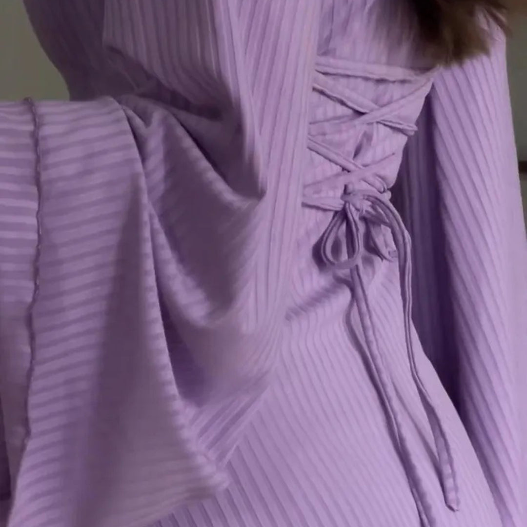 ELENA - Elegante zomerse gebreide jurk