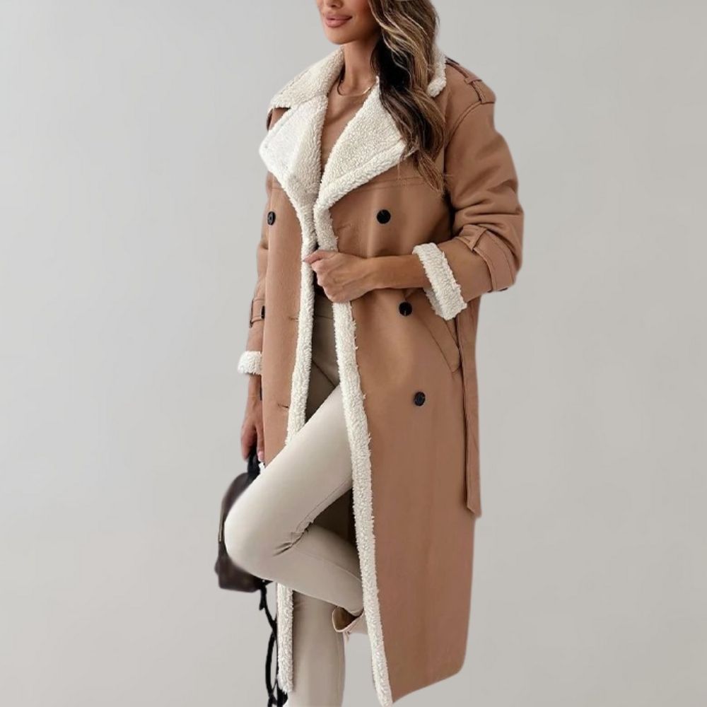 Cornelis - Lange winterjas voor dames
