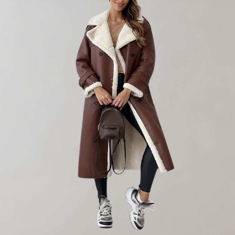 Cornelis - Lange winterjas voor dames