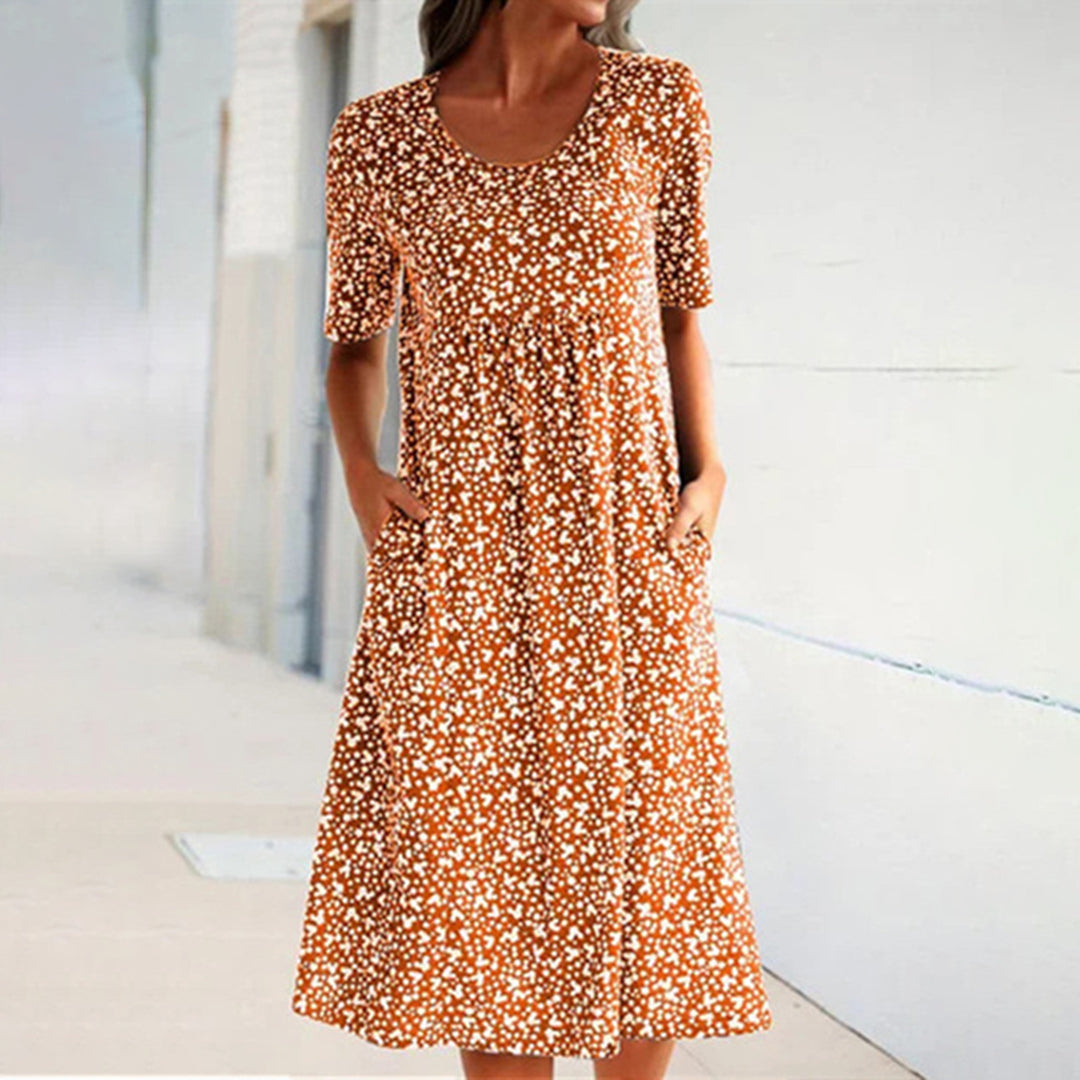VEGA - Zomerse casual bloemenjurk