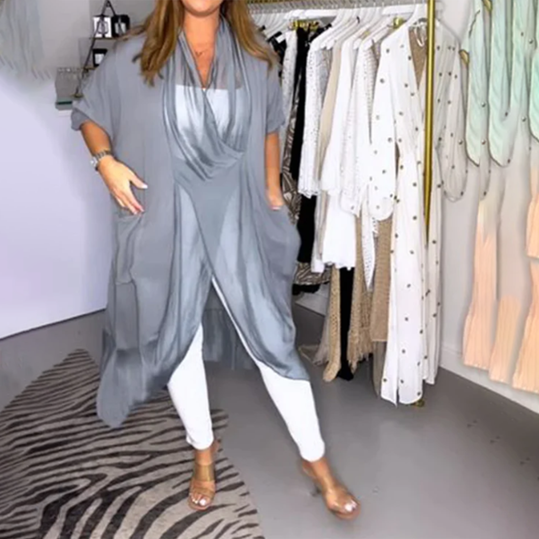 DOROTHY - Stijlvolle zomertop met V-hals