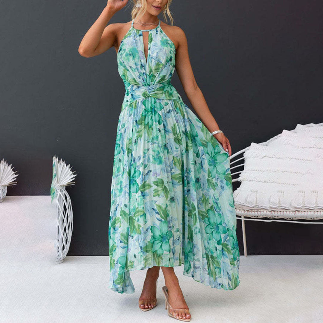 GUNILLA - Zomerse gebloemde maxi jurk