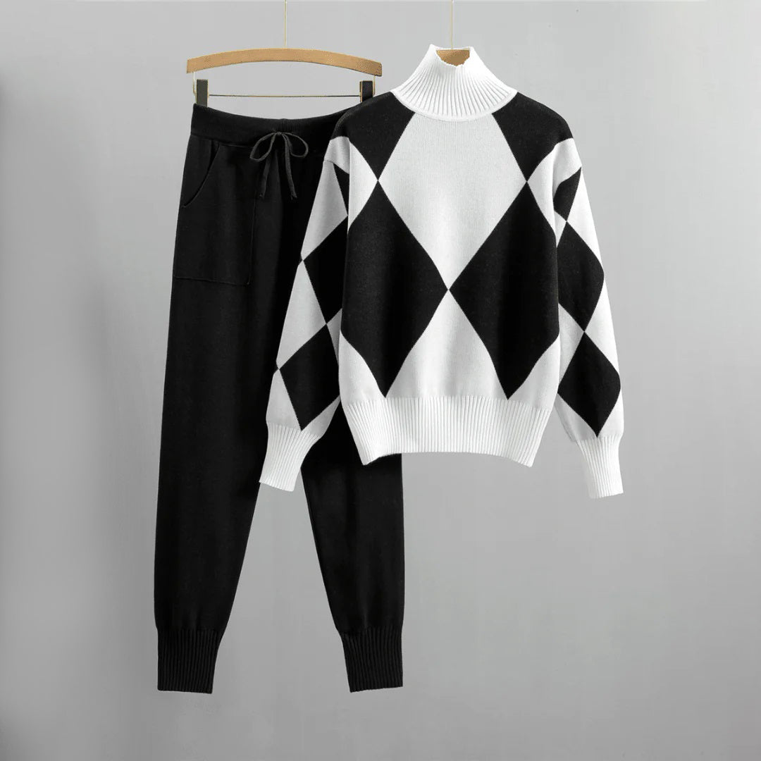 MARYANA - Lichte zomertrui en broek set