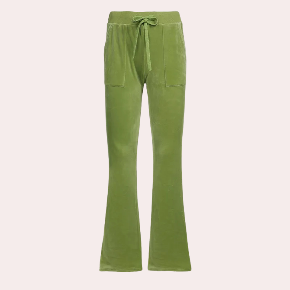 MILIANI - Luchtige Casual Uitlopende Broek voor Dames - Zomereditie