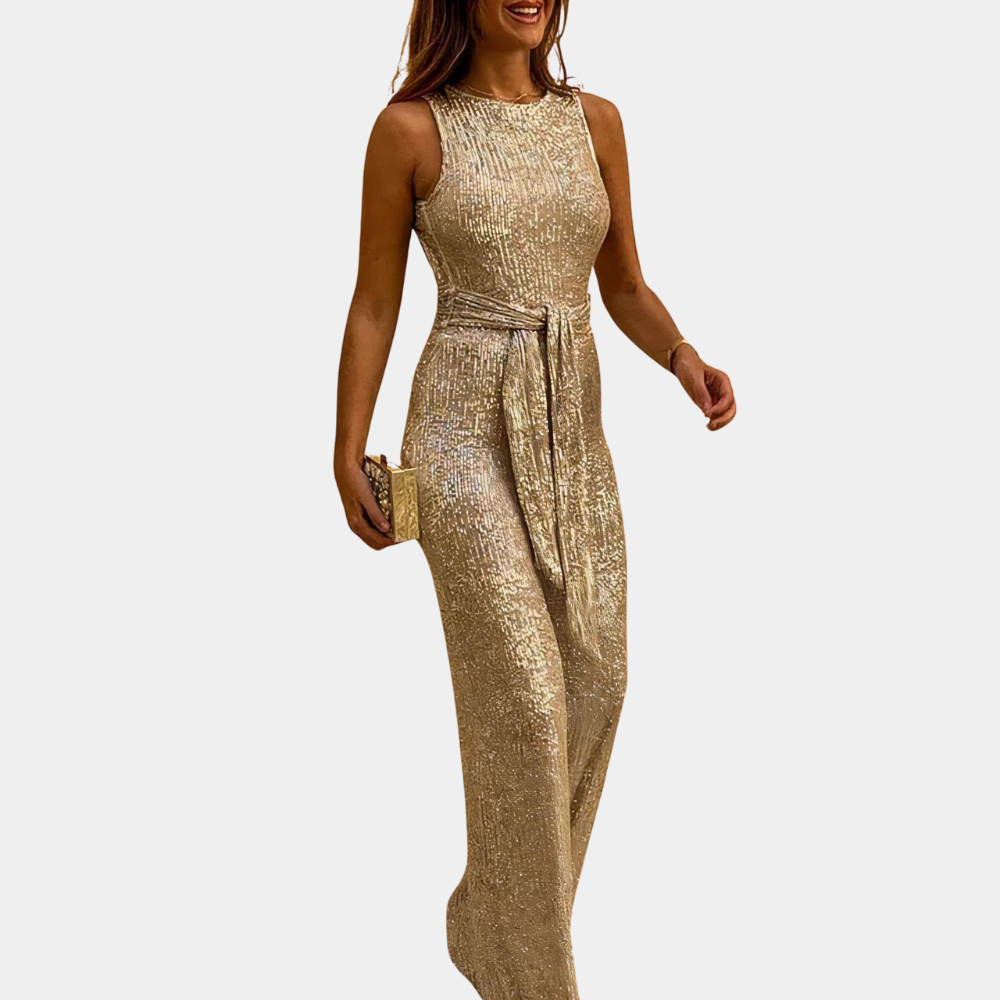 Monica - Glitter jumpsuit voor dames - Zomerse editie