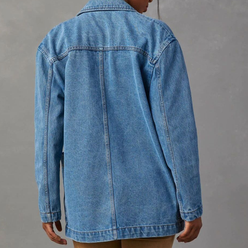Nessa - Casual en stijlvolle denim jas voor dames, perfect voor de lente en zomer