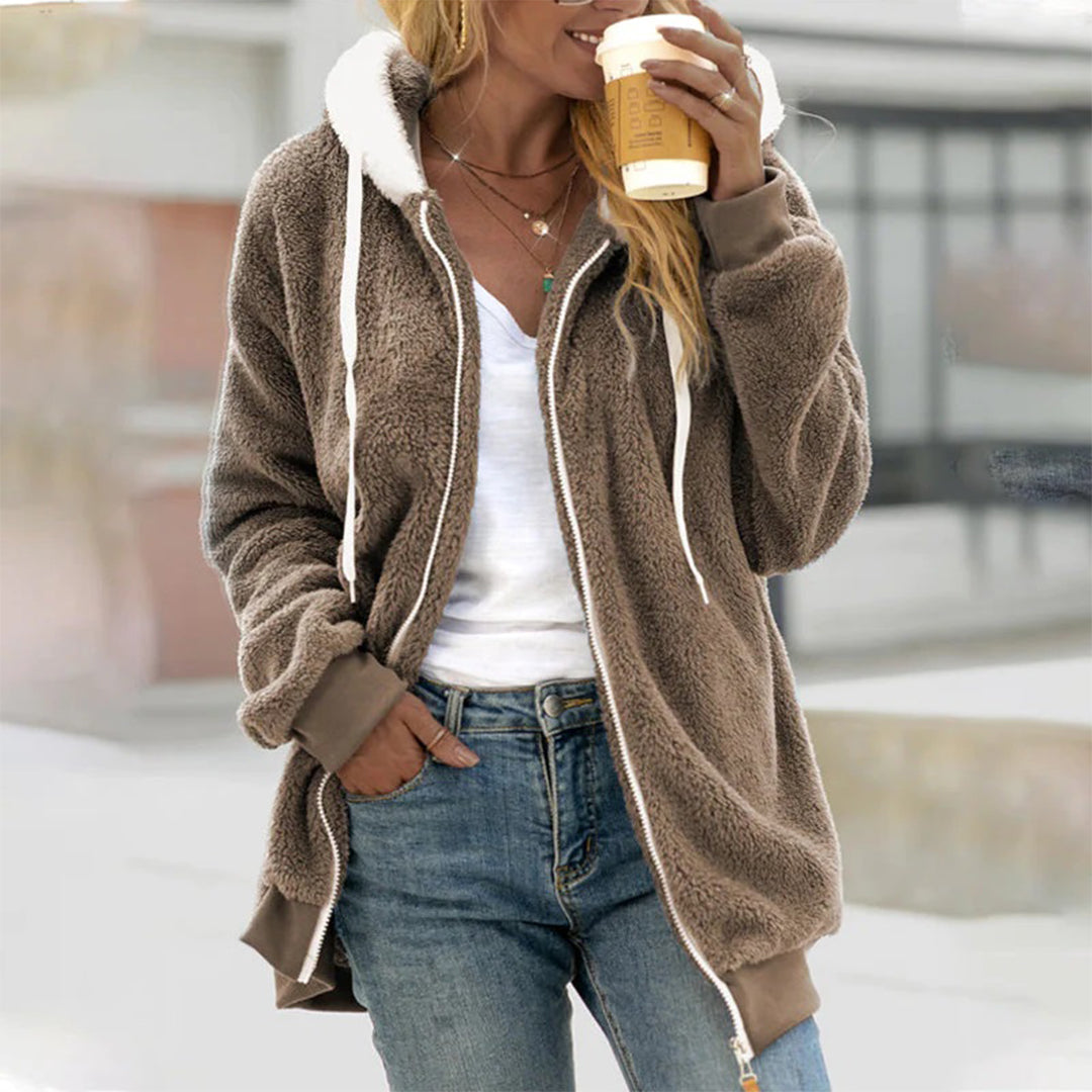 Emerie - LENTE/ZOMER VEST MET CAPUCHON