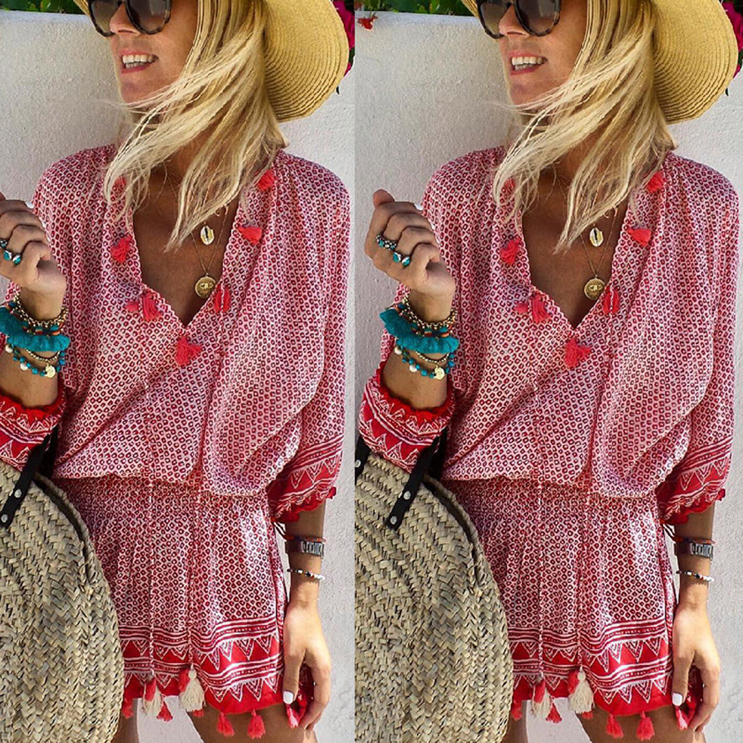 DELILAH - Stijlvolle casual zomerjurk
