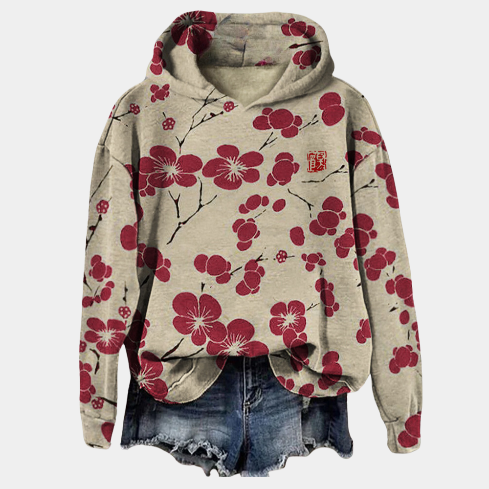 Zomerse trui met capuchon