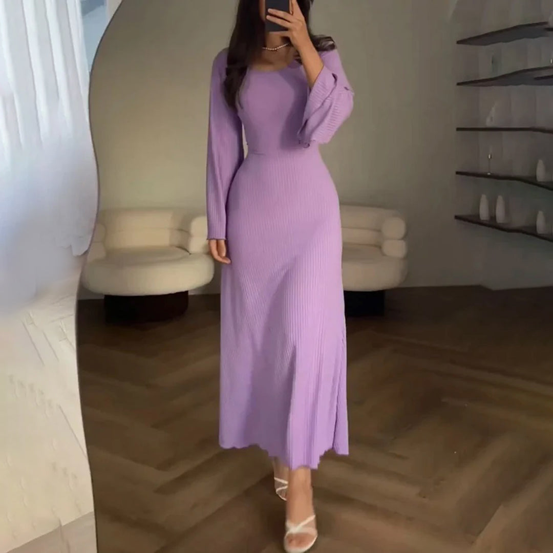 ELENA - Elegante zomerse gebreide jurk