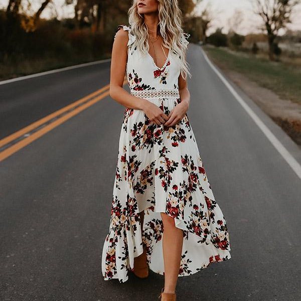Viviana - Zomerse Bloemen Jurk
