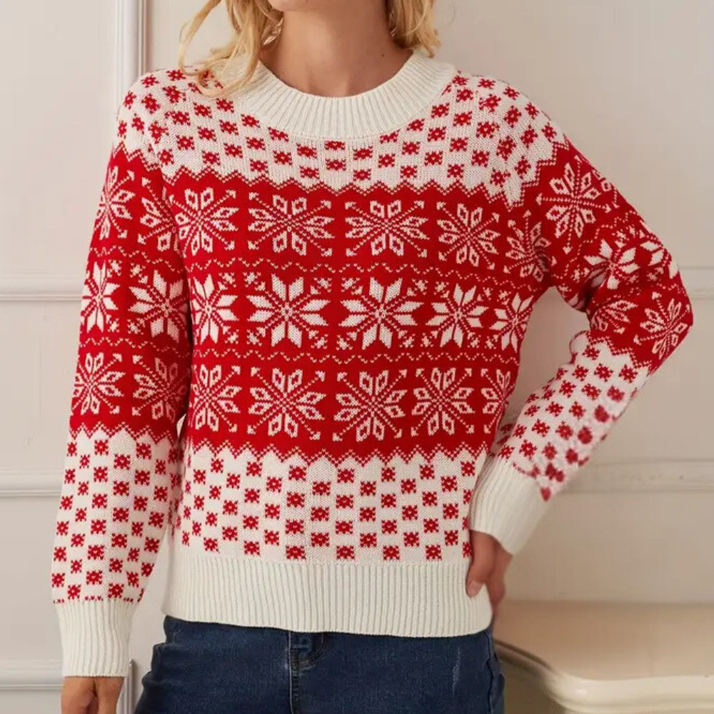 GUIDA - Stijlvolle Kersttrui voor Dames
