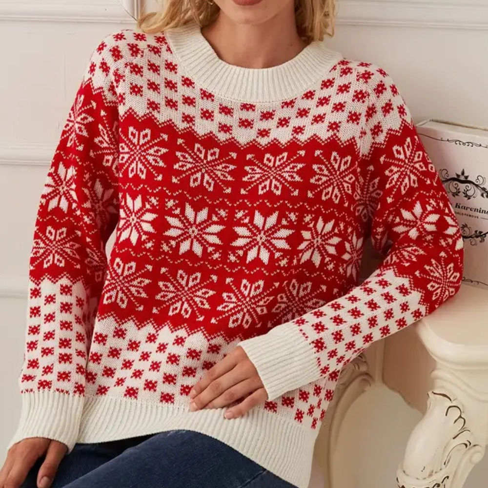 GUIDA - Stijlvolle Kersttrui voor Dames