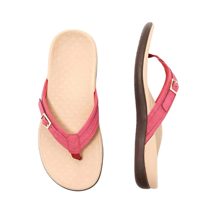 Kyra - Ondersteunende zomerse teenslippers