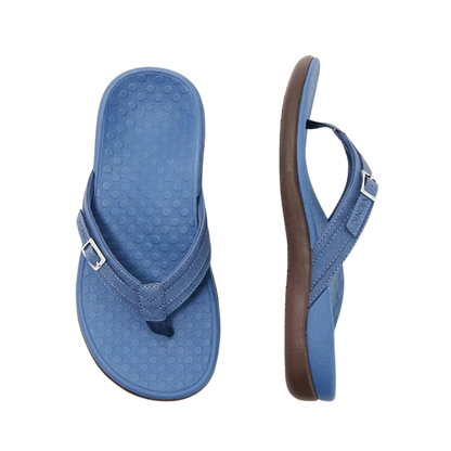 Kyra - Ondersteunende zomerse teenslippers
