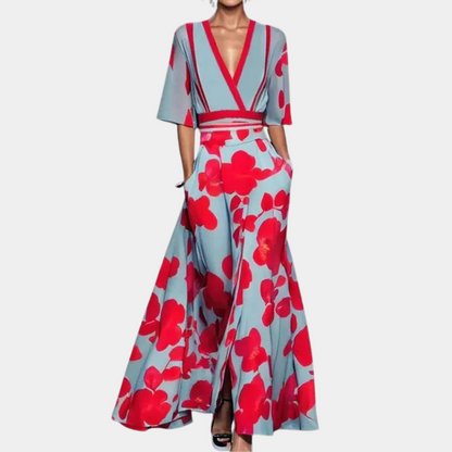 JANICE - Moderne Zomer Bloemenjurk voor Dames