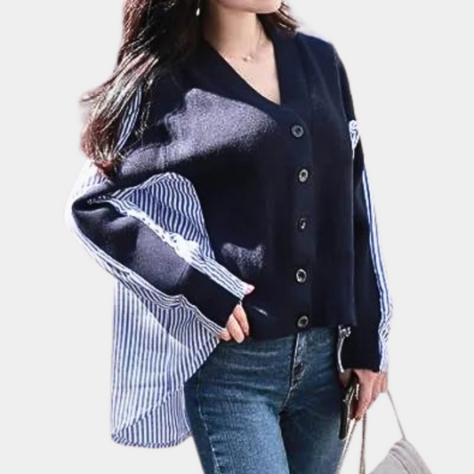 WALBURGA - Trendy Zomerse Shirt Met Lange Mouwen voor Dames