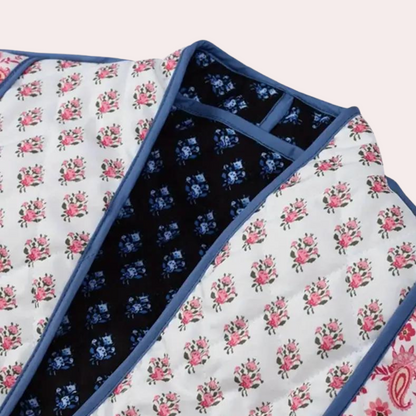 LEINA - Luchtig Casual Bloemenjasje voor Dames - Perfect voor de Zomer