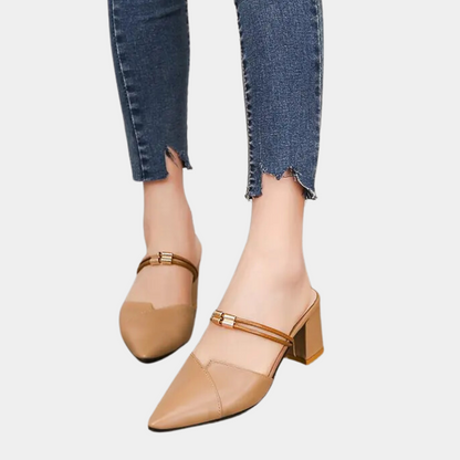 Elegante zomersandalen met hak voor dames