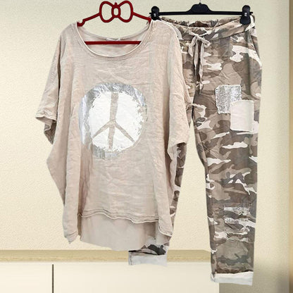ANNOESKA - Tweedelige zomerset voor de zomer