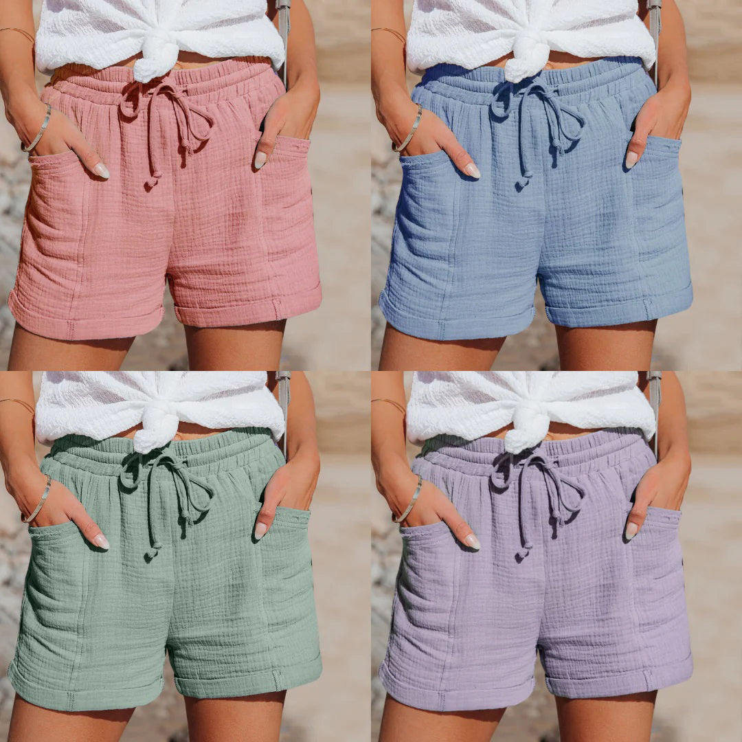 MANYA - Luchtige zomerse casual shorts