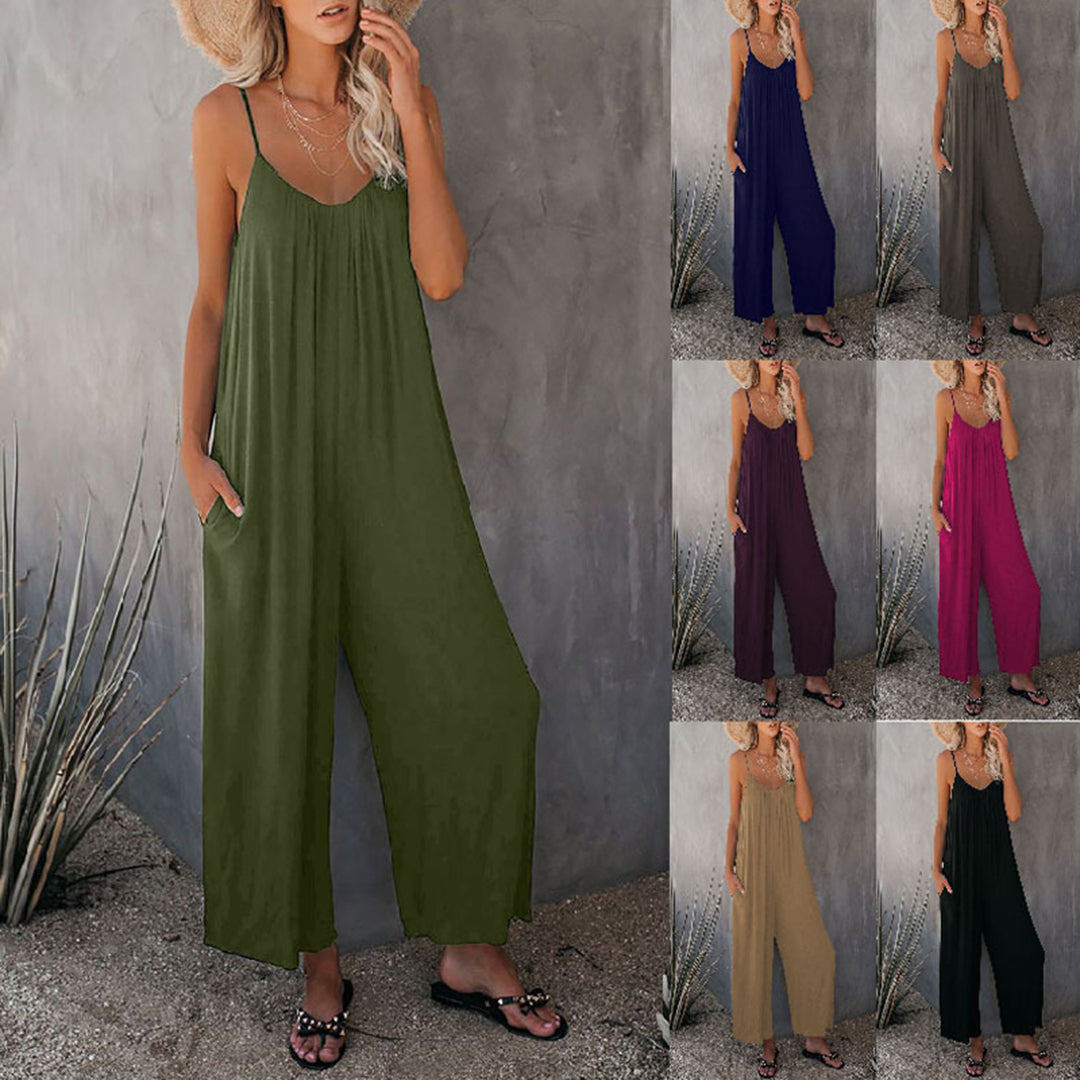 SILVANA - Comfortabele casual zomer jumpsuit