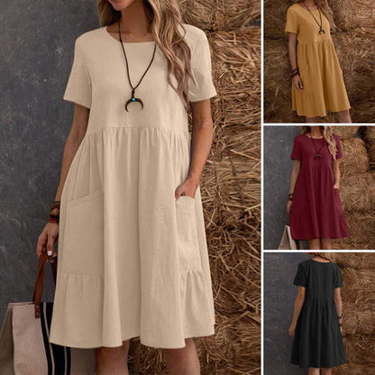 DEARBHLA - Casual zomerjurk voor zonnige dagen