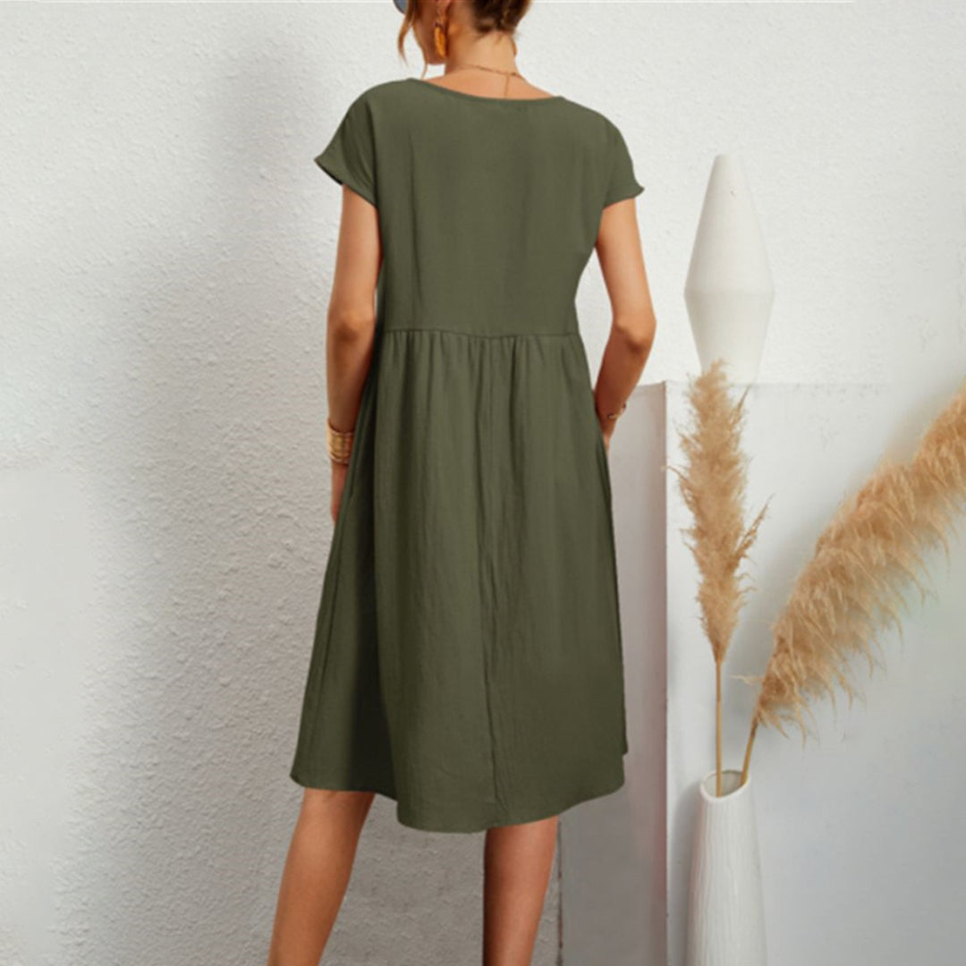 ASTRID - Elegante zomerjurk voor zonnige dagen