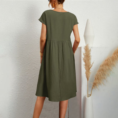 ASTRID - Elegante zomerjurk voor zonnige dagen