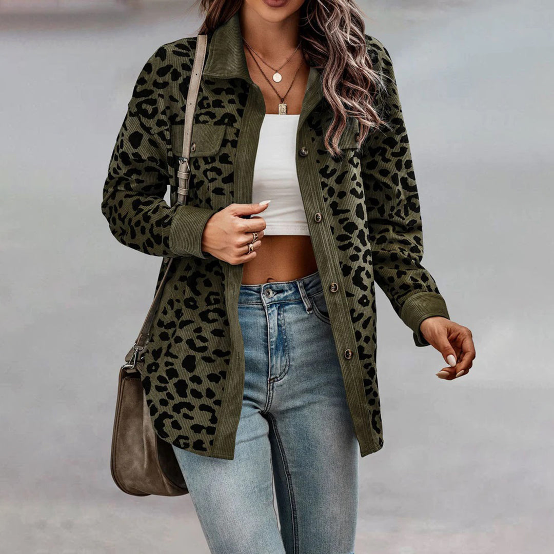 BAILEE - Trendy luipaardprint zomerjas