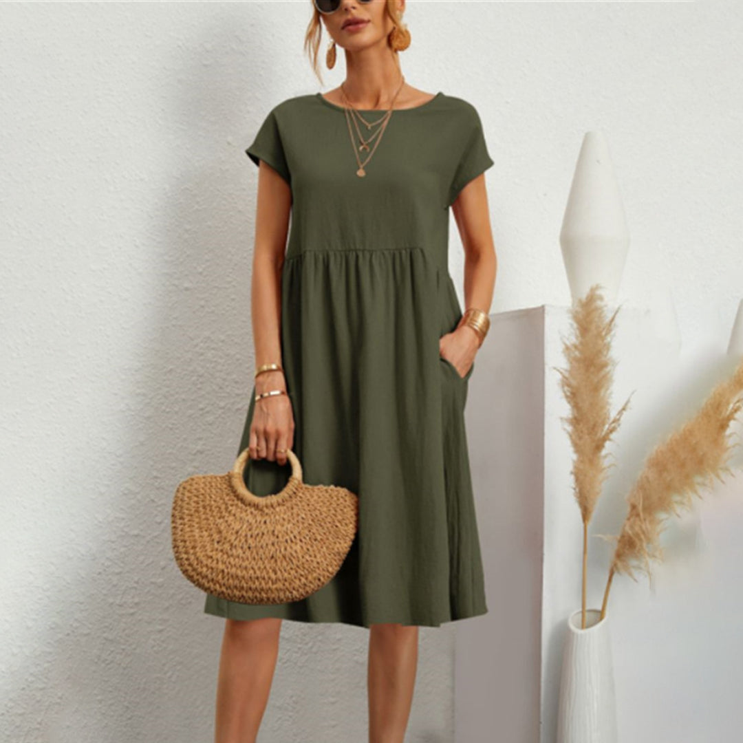 ASTRID - Elegante zomerjurk voor zonnige dagen