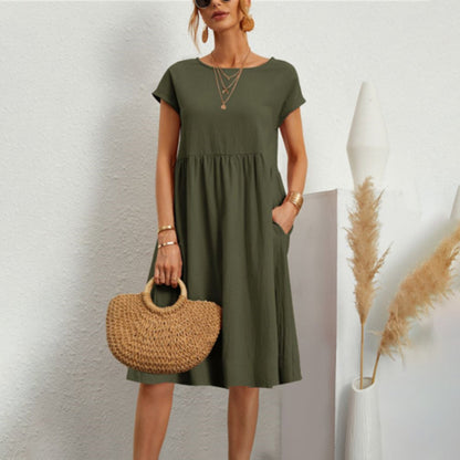 ASTRID - Elegante zomerjurk voor zonnige dagen