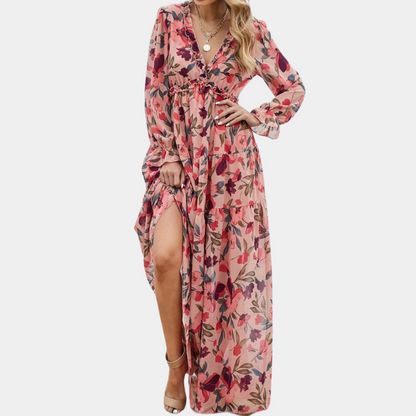 Aubrey - Lange damesjurk voor de zomer
