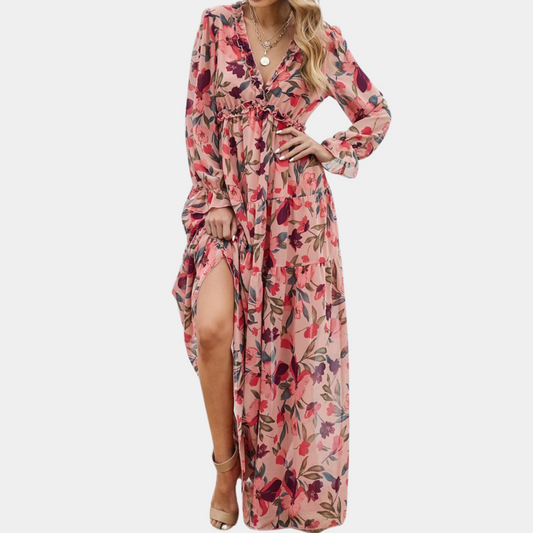 Aubrey - Lange damesjurk voor de zomer