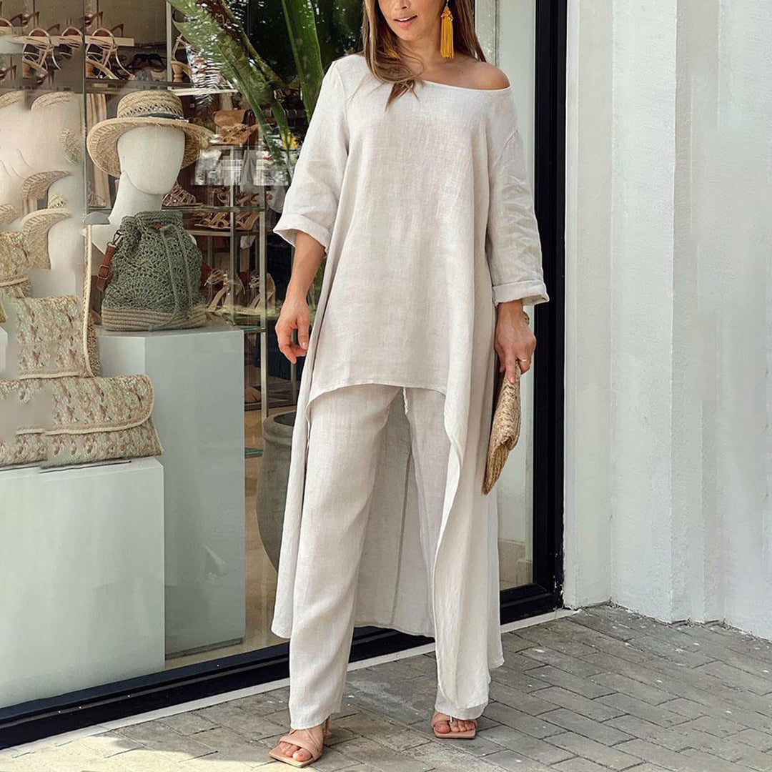 SERAPHINE - Trendy zomers casual setje