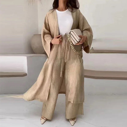 SOLÈNE - Tweedelige cardigan set voor de zomer