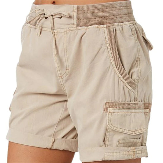 EMERSYN - Zomerse cargo shorts voor dames