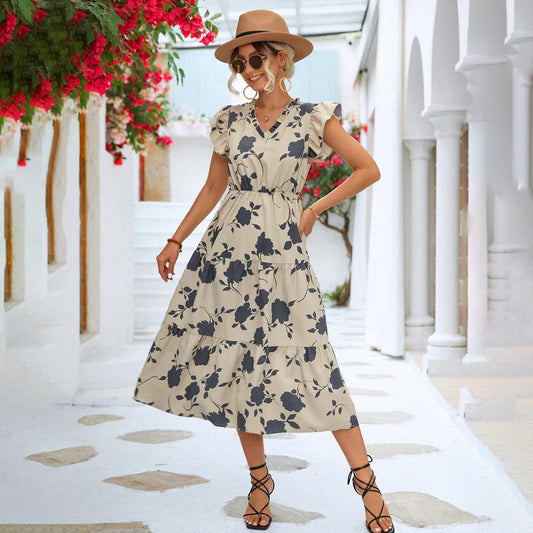 FREYA - Elegante zomerjurk voor zonnige dagen