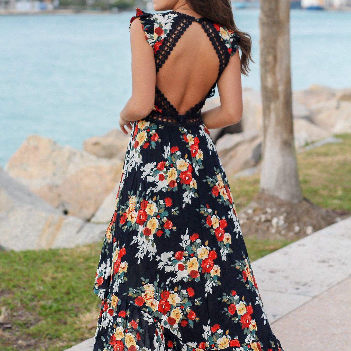 Viviana - Zomerse Bloemen Jurk