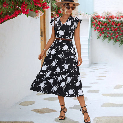 FREYA - Elegante zomerjurk voor zonnige dagen