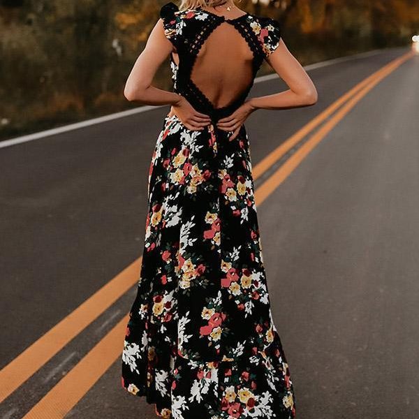 Viviana - Zomerse Bloemen Jurk