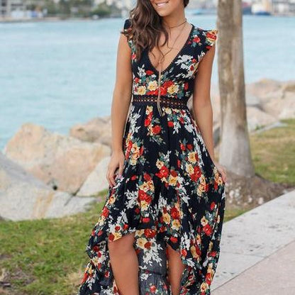 Viviana - Zomerse Bloemen Jurk