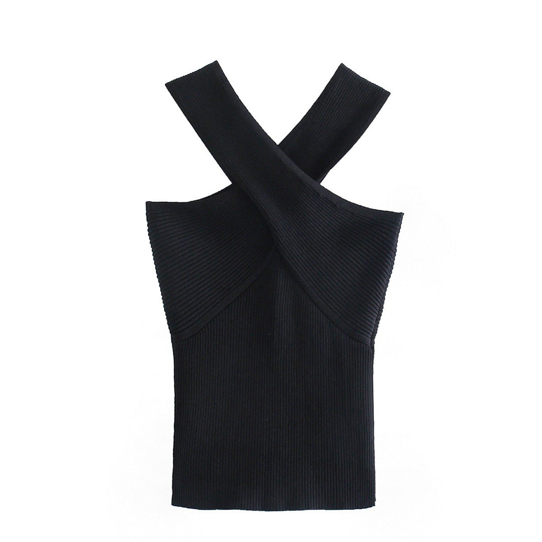 WAVERLY - Elegante zomertop met gekruiste band