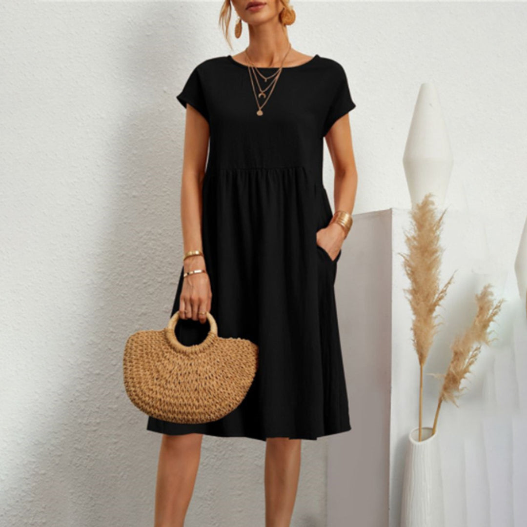 ASTRID - Elegante zomerjurk voor zonnige dagen